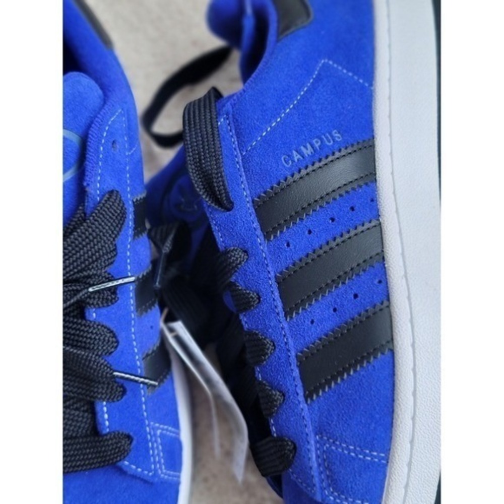 NEW Adidas Campus 00s Originals Sneakers - Semi Lucid Blue/Black Size‎ 10.5 - Picture 6 of 9